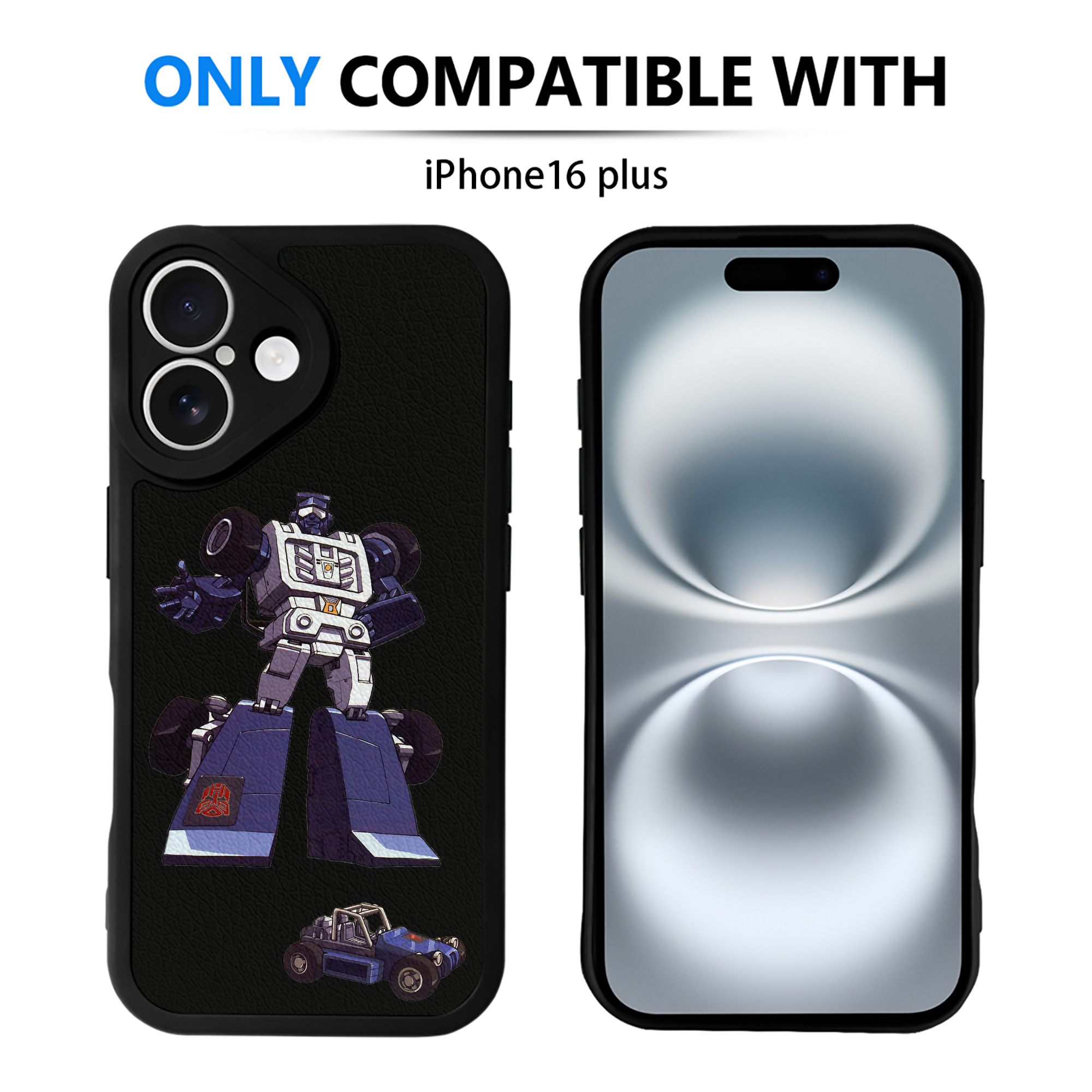 （画像用）  【iPhone 16シリーズ対応】シリコンスマホケース（レザー調） 材質：シリコン